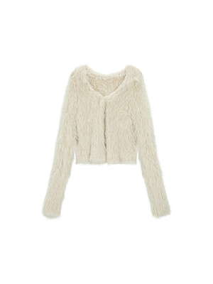 Sailor Collar Cropped Cardigan_cream