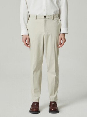 spring cotton tapered pants_CWPAS24141IVX