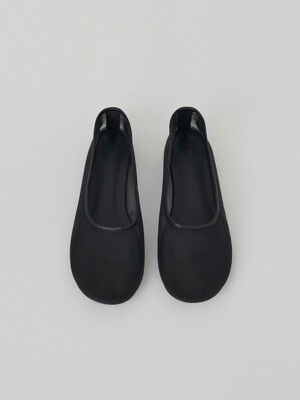 mesh flat shoes (black)