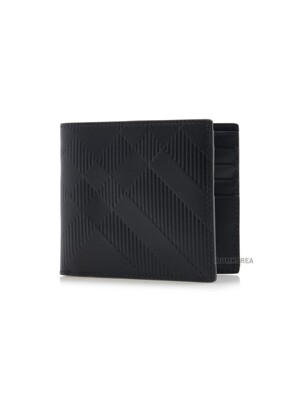 [버버리] FW24 남성 체크패턴 반지갑 8078349 MS REG CC BILL8 E5L A1189