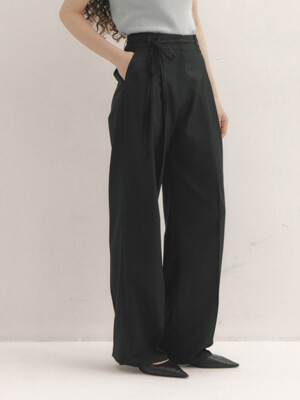 Pintuck String Slacks(3color)