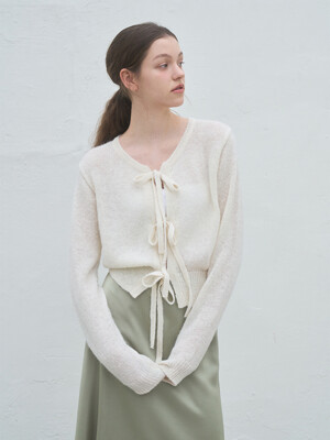 [2PACK] ALPACA BLEND RIBBON CARDIGAN_3COLOR