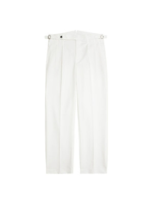 Bello Denim Trousers (White)