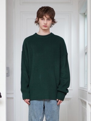 RAY KNIT GREEN