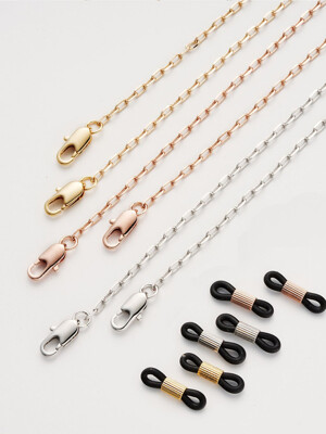 Skinny Clasp Chain _ 3color(Gold / Silver / Rosegold)