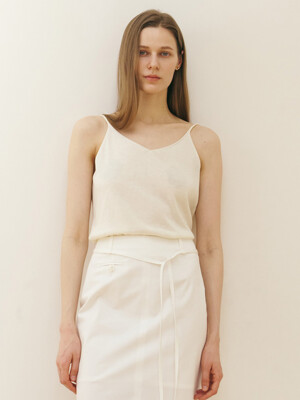 Composed Sleeveless Knit_4color