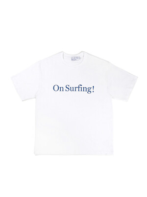 On Surfing Logo Tee (White)