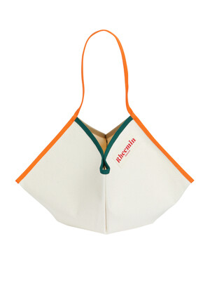 Fortune Bag (포춘백) - ORANGE & DEEP GREEN & BEIGE