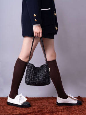 Tweed Mini Bag Black