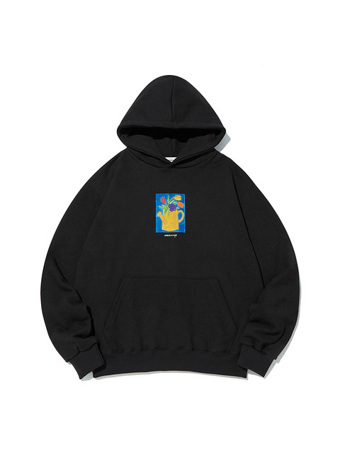 티셔츠,티셔츠 - 어피스오브케이크 (APIECEOFCAKE) - Spring Flower Market Hoodie_Black