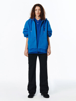 Sig; TRS Tag hoodie zip-up 01 Blue