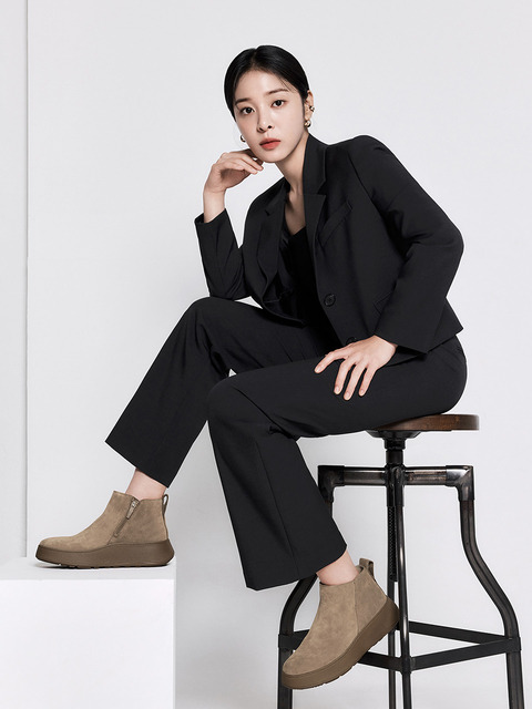 부츠 - 핏플랍 (FITFLOP) - 핏플랍 F-모드 여성 스웨이드 부츠 그레이