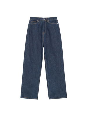 Signature Semi Wide Jeans - deep blue