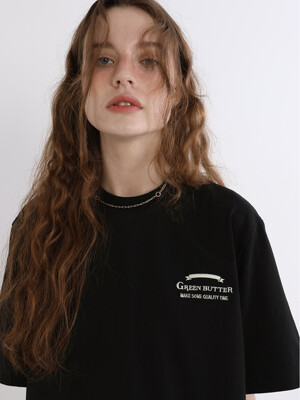 Needlework Logo Tee (Black)