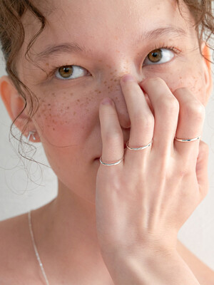 SLIM MELTING RING SET (2PCS) JR005