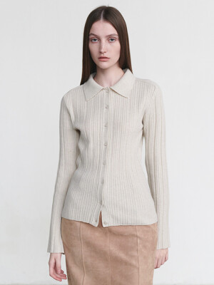 Collar Slim Cardigan SK4WP954-9F