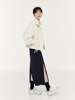 RTS H-LINE SLIT SKIRT _2COLORS