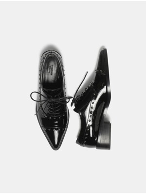 Stud loafer(black)_DG1DS25005BLK