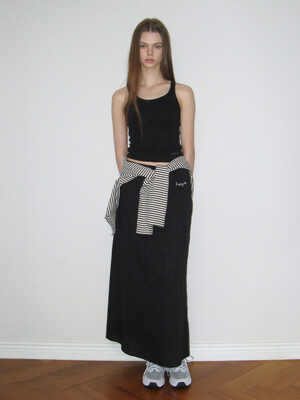 Sweet Summer Cotton Long Skirt (3color)