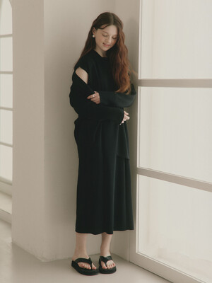 활용이 원피스 & 가디건 SET (2COL) Y50014