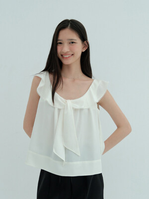 Soft Tie Blouse