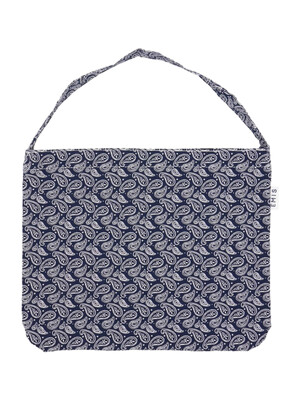 NEW PAISLEY ECO BAG-NAVY