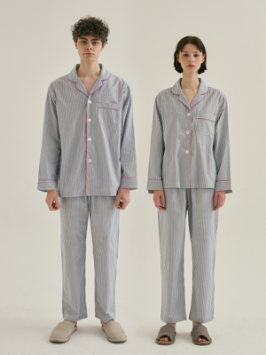 (Couple) Blue Mountains Pajama Set