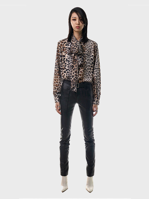 팬츠,팬츠,팬츠 - 언티지 (UNTAGE) - Slim-Leg Sheep Skin Trousers(UNISEX)_UTH-FP01 
