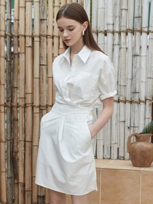 j769 wrap onepiece (2color)