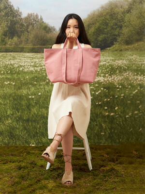 Reversible stitch bag_Indie Pink