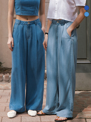 Mid-rise Wide Pants_2color