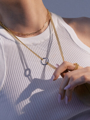 Sober Love Ring Layered Necklace