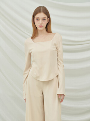 [단독] Julia Set-up (Cream/Pink/Black)