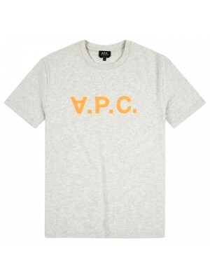 당일 VPC 벨벳 로고 티셔츠 에쿠르 COBQX TAV 23SS H26217