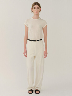 Low Barrel Trouser Ivory