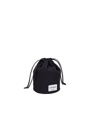 Perfec Drawstring Pouch S (퍼펙 드로우 스트링 파우치 스몰) Black