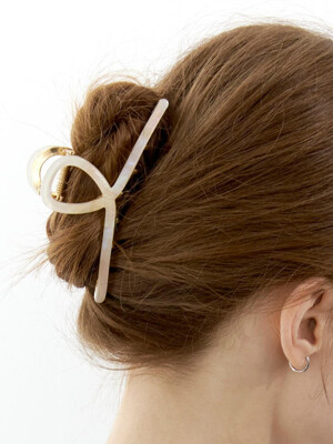 [단독]Daily twist hair claw clip-Gold line_13 colors