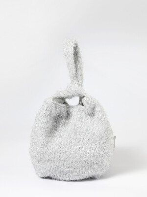 Acrylic Pearl Dumpling Wrist bag _ Silver
