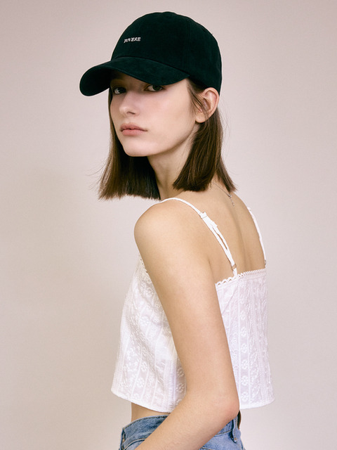 포베레 Font Lettering Ball Cap_black