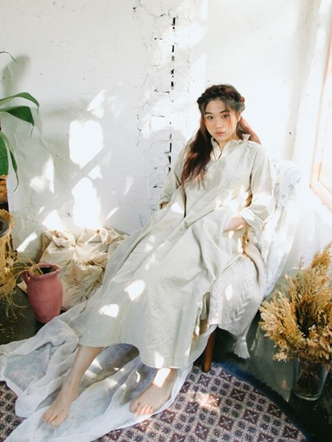 안느 잠옷 : Anne night dress - beige