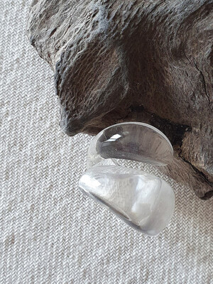 Clarte glass ring