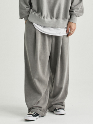 CB MAX PIG WIDE PANTS (GRAY)