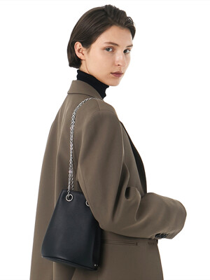 12mini chain bag / black