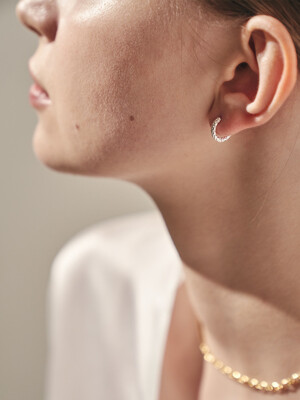 Silver925_ ieo earrings_one touch(3color)