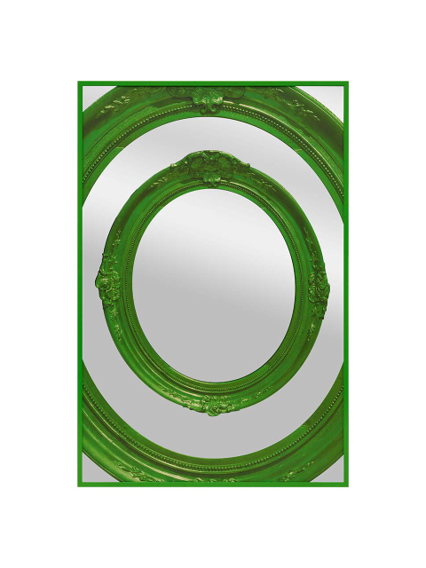 홈데코 - 세이투셰 (SAYTOUCHE) - FRAMEx3 Mirror (Green)