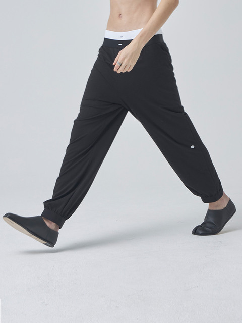 라운지웨어 - 고저 (GOZER) - UNDER WOOL-BAND THERMAL PANTS_BLACK
