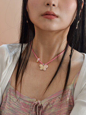 Nabi color string necklace (2colors)