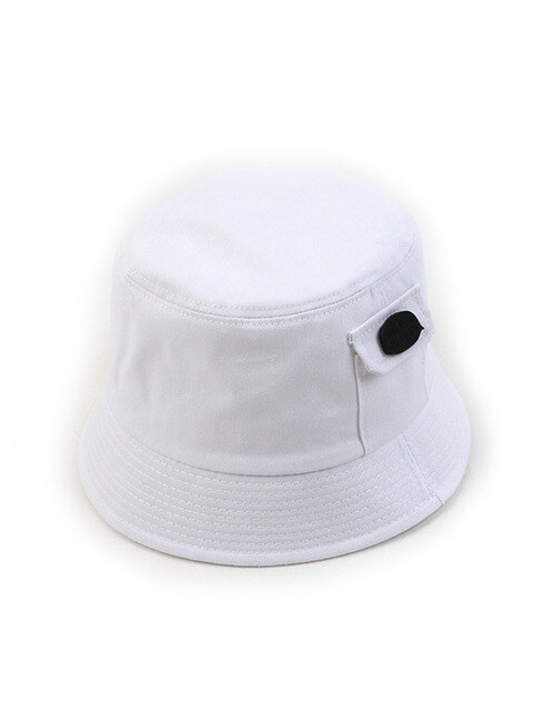 모자,모자 - 유니버셜 케미스트리 (Universal chemistry) - Pocket White Drop Bucket Hat 버킷햇