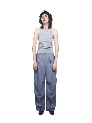 Volute Knee Dart Trouser