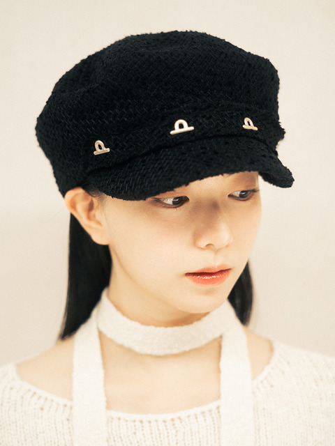 모자 - 고운모자 (gounmoja) - TWEED NEWSBOY CAP 트위드 뉴스보이캡 2 COLORS (선물포장)